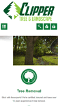 Mobile Screenshot of clippertreeservice.com